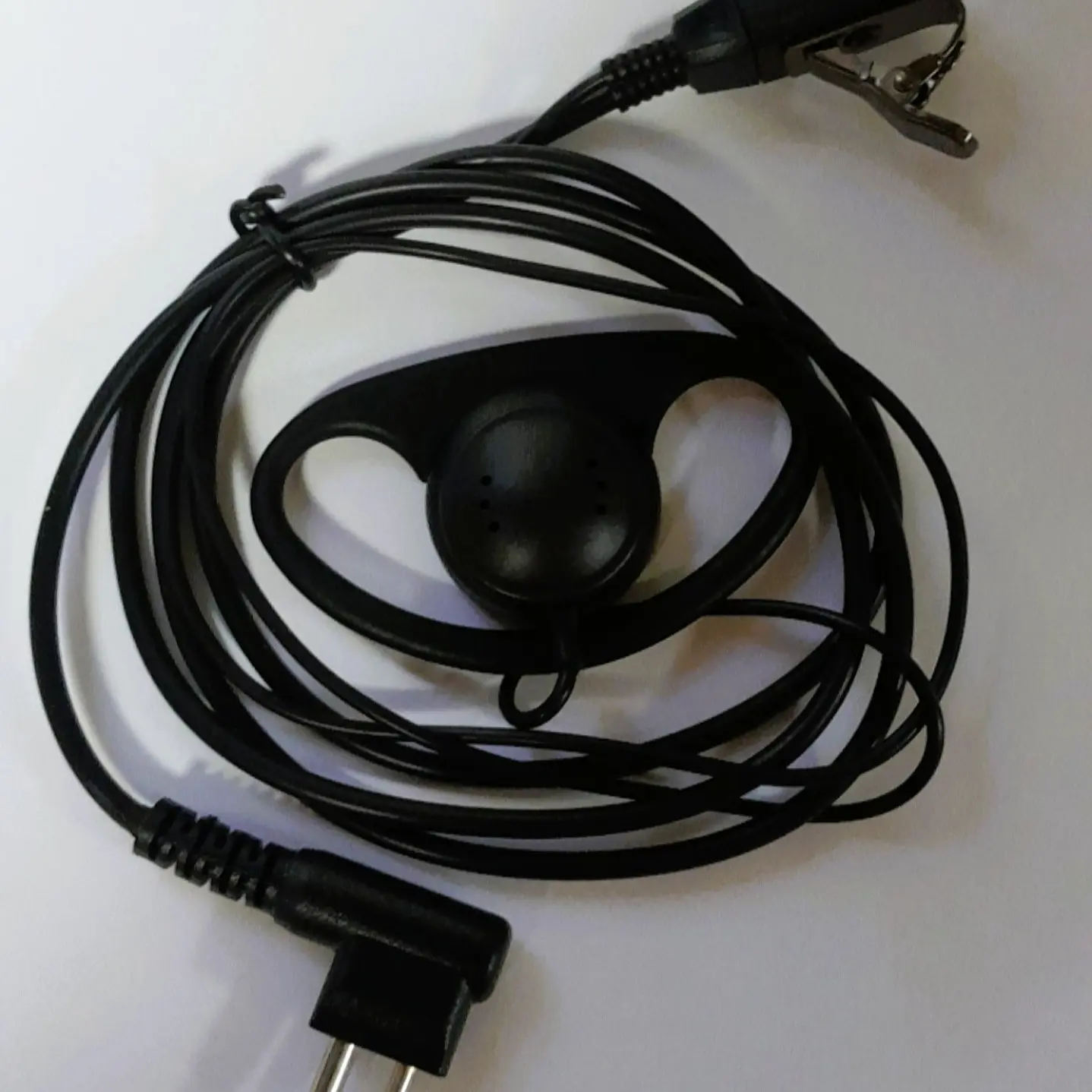 Genérico E1326-MPS Auricular Tipo D con micrófono y PTT de Solapa de dos pines para Motorola R2 EP450 EP350/350MX DEP450 VX80 Analógicos Wings WP-67  Precio con iva incluido 4