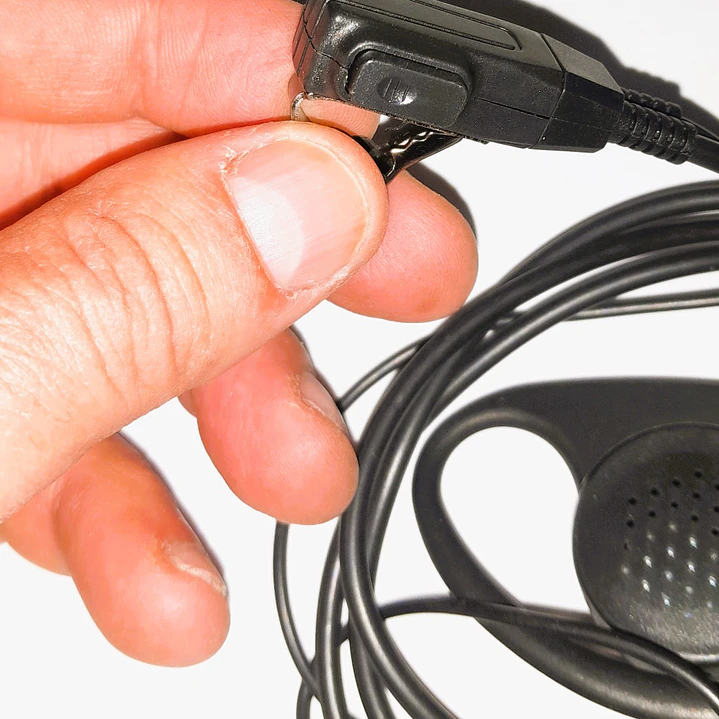 Genérico E1326-MPS Auricular Tipo D con micrófono y PTT de Solapa de dos pines para Motorola R2 EP450 EP350/350MX DEP450 VX80 Analógicos Wings WP-67  Precio con iva incluido 5