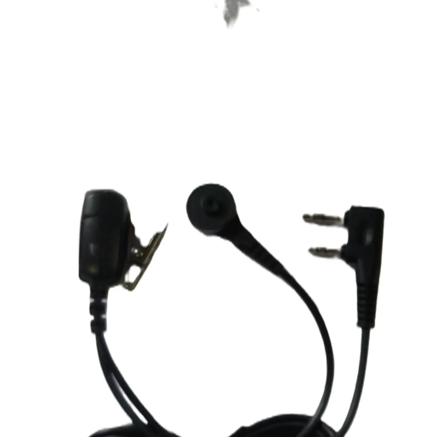 Genérico E1802-K Auricular tubo acústico transparente con ptt solapa para Kenwood Baofeng Wouxun Wings WLN Precio con iva incluido  2