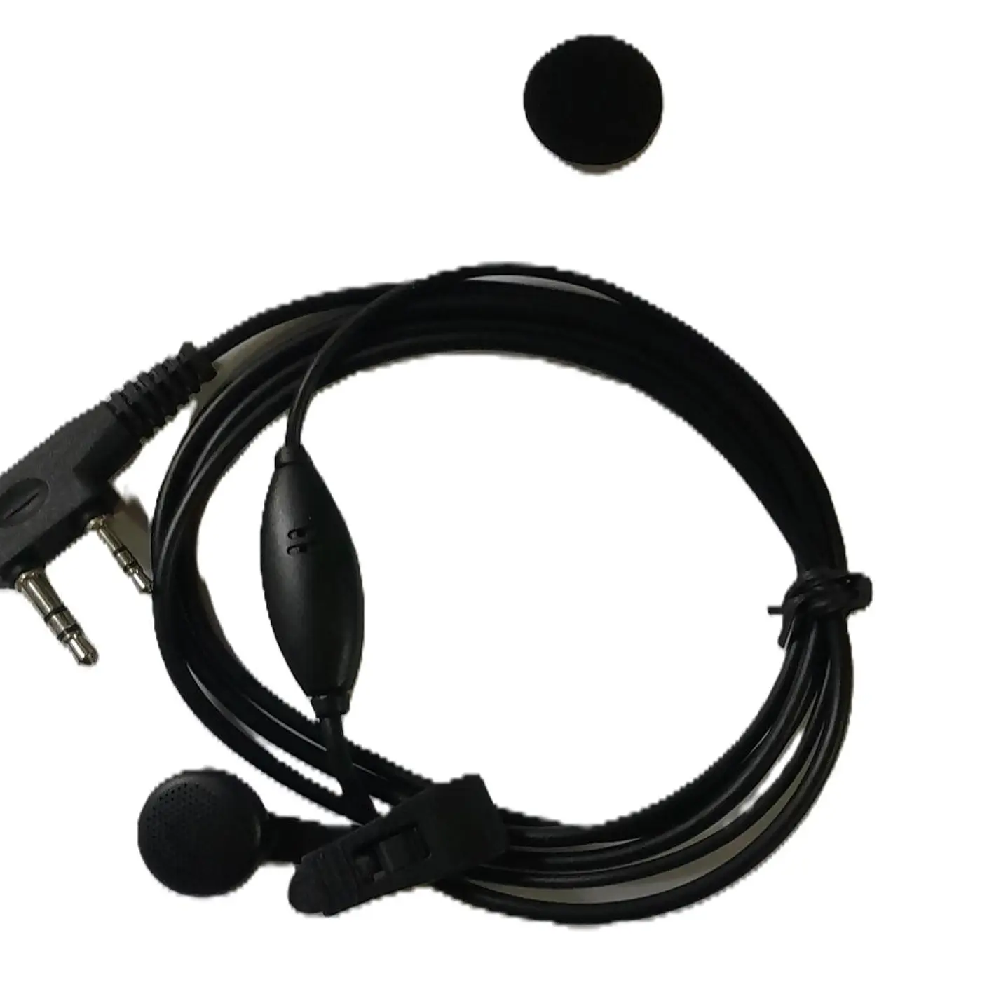Genérico E-1401-K Auricular en línea de color negro PTT 1 Cable para Kenwood Wouxun Wings WLN TXPRO INRICO Precio con iva incluido 2