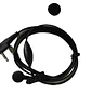 Genérico E-1401-K Auricular en línea de color negro PTT 1 Cable para Kenwood Wouxun Wings WLN TXPRO INRICO Precio con iva incluido - Miniatura 2