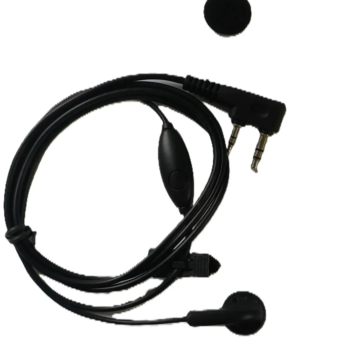 Genérico E-1401-K Auricular en línea de color negro PTT 1 Cable para Kenwood Wouxun Wings WLN TXPRO INRICO Precio con iva incluido 1