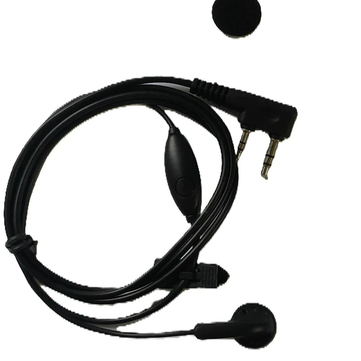 Genérico E-1401-K Auricular en línea de color negro PTT 1 Cable para Kenwood Wouxun Wings WLN TXPRO INRICO Precio con iva incluido 1