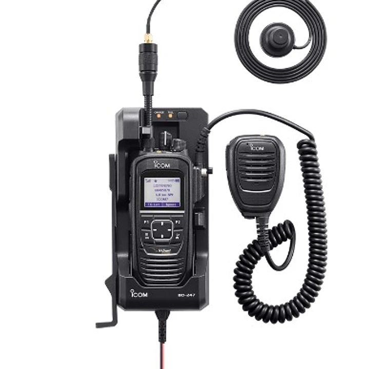 ICOM BC-247 Base de carga vehicular y estacionario, fácil instalar y fácil desmontar, compatible con IC-SAT100 (Importación directa 8 semanas)Precio con iva incluido 3