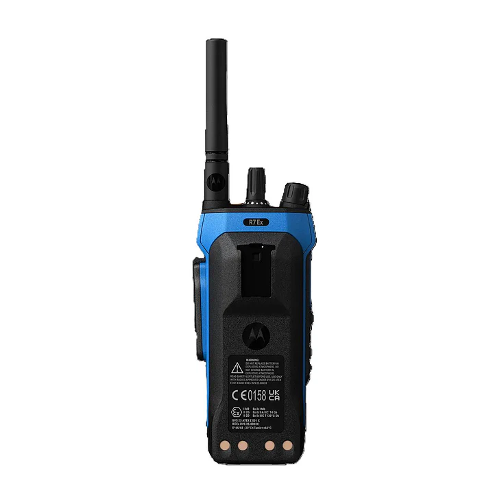 Motorola R7EX NKP UHF 403-470MHz 64CH MOTOTRBO y Analógico ATEX 1W Radio portátil intrínsecamente seguro sin pantalla Precio con iva incluido 2