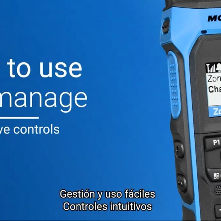 Motorola R7EX NKP UHF 403-470MHz 64CH MOTOTRBO y Analógico ATEX 1W Radio portátil intrínsecamente seguro sin pantalla Precio con iva incluido 7