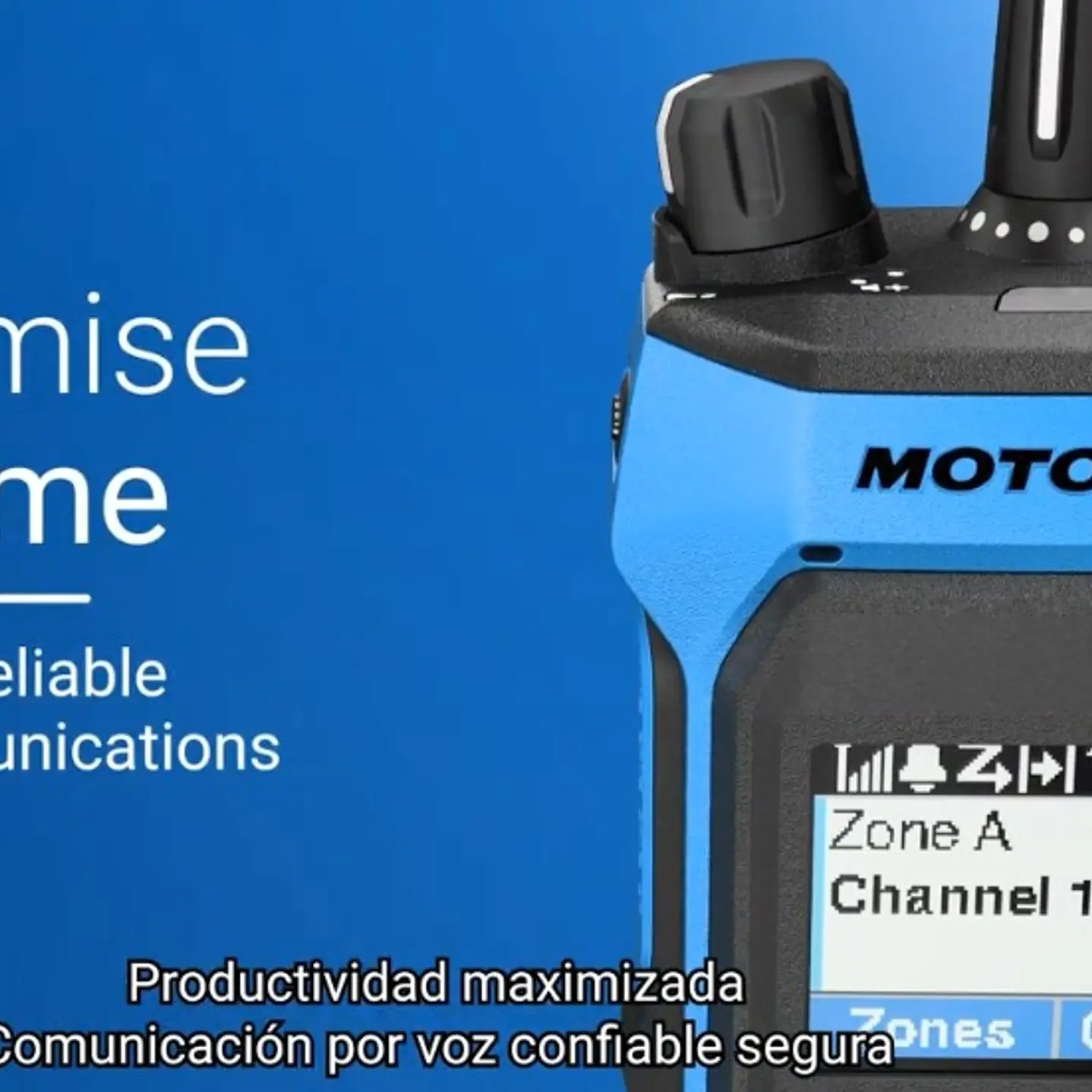 Motorola R7EX NKP UHF 403-470MHz 64CH MOTOTRBO y Analógico ATEX 1W Radio portátil intrínsecamente seguro sin pantalla Precio con iva incluido 12