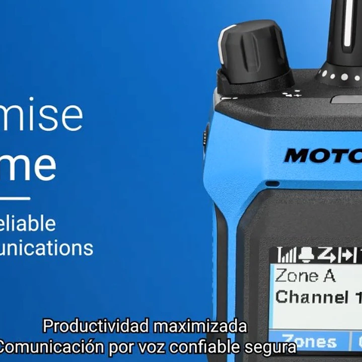 Motorola R7EX NKP UHF 403-470MHz 64CH MOTOTRBO y Analógico ATEX 1W Radio portátil intrínsecamente seguro sin pantalla Precio con iva incluido 12