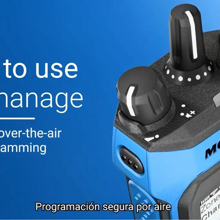 Motorola R7EX NKP UHF 403-470MHz 64CH MOTOTRBO y Analógico ATEX 1W Radio portátil intrínsecamente seguro sin pantalla Precio con iva incluido 15