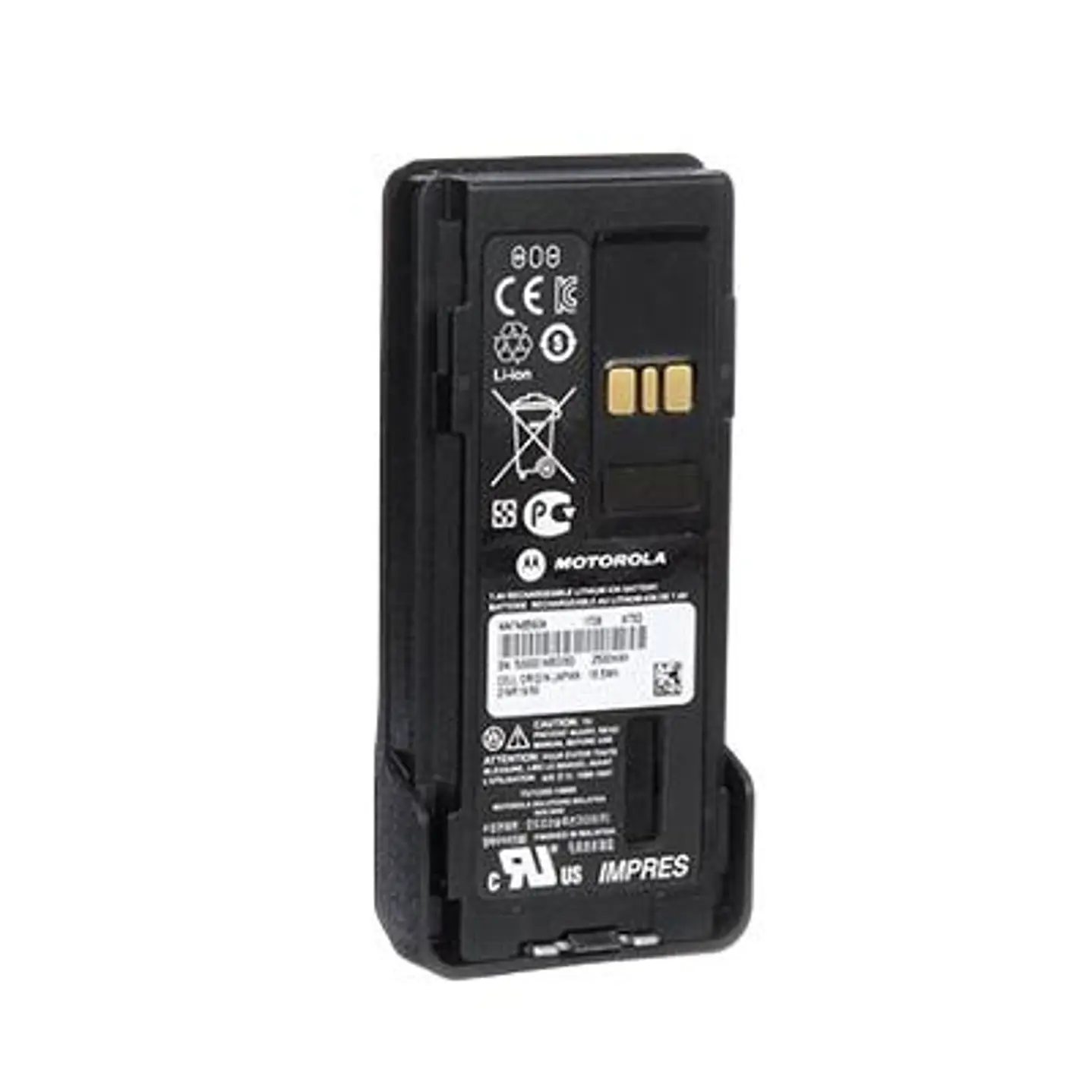 Motorola NNTN8560 Batería impres Li-Ion, 2500 MAH, sumergible (IP67) TIA4950 UL * Serie NO e DGP5000/8000 Precio con iva incluido 2