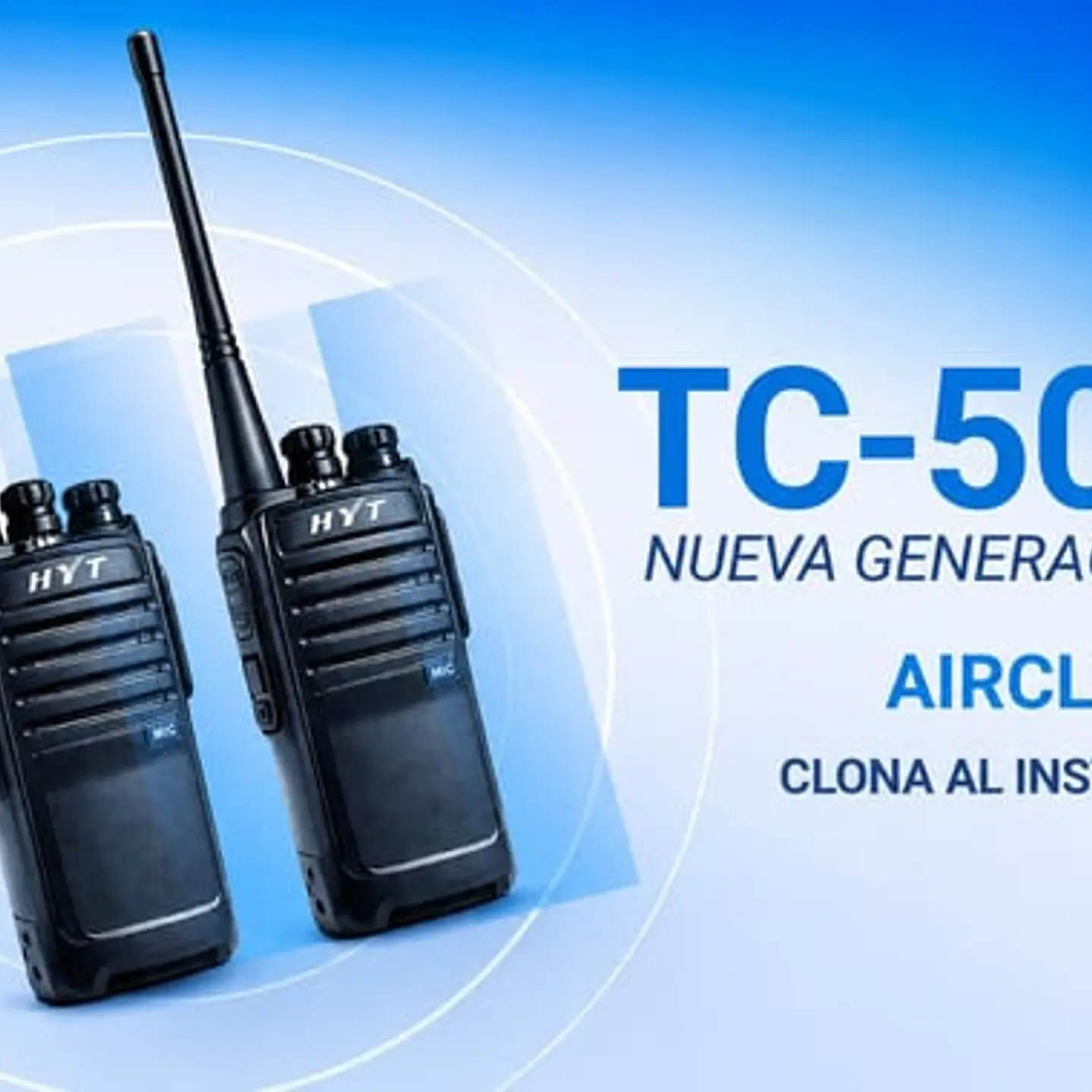 HYT TC508 New UHF 400-470 MHz 48CH Analógico 4W Radio Analogico eficiente y capaz Precio con iva incluido 5