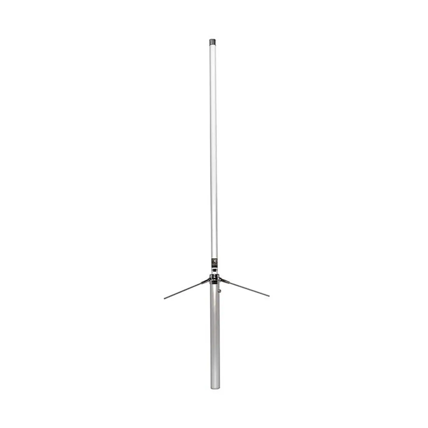Comkit CK-BF150VHF Antena Base VHF Fibra de vidrio, rango 136 a 174MHz 6,5 dBi de ganancia Omnidireccional 200W máx. Largo 2,5 mts. aprox. conector UHF-Hembra (S0-239) Precio con iva incluido