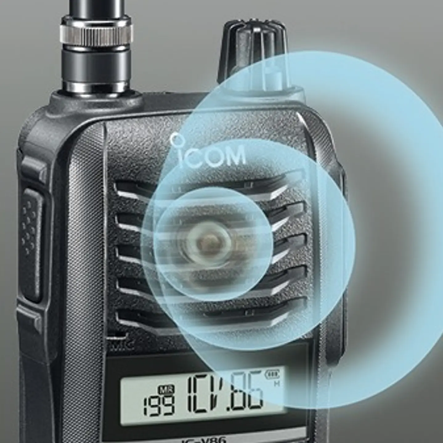 ICOM IC-V86 VHF 136-174 MHz Banda corrida 200 canales Analogico 7.0/5.5/2.5/0.5 W IP54 MIL-STD 810G Radio portatil profesional ORIGINAL JAPONES Precio con iva incluido 4