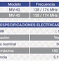 ARS MV-40 Antena movil VHF 138-174 MHz, 3dB. Incluye Montaje perforado de 3/4 con 5 mts de cable coaxial RG-58/U y conector PL-259 Precio con iva incluido - Miniatura 5