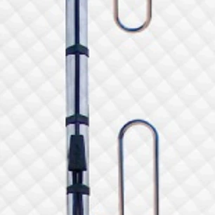 ARS COLV-50/2BX VHF 160 / 174 MHz Antena Aluminio Fija Colinear Omnidireccional ganancia de 5,0 dBi  Precio con iva incluido