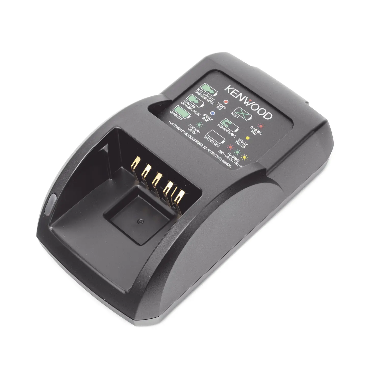 Kenwood KSC-Y32K Cargador rápido individual de sobremesa para baterías KNB-L1 - KNB-L2 - KNB-L3 series NX-5000 Precio con iva incluido 9