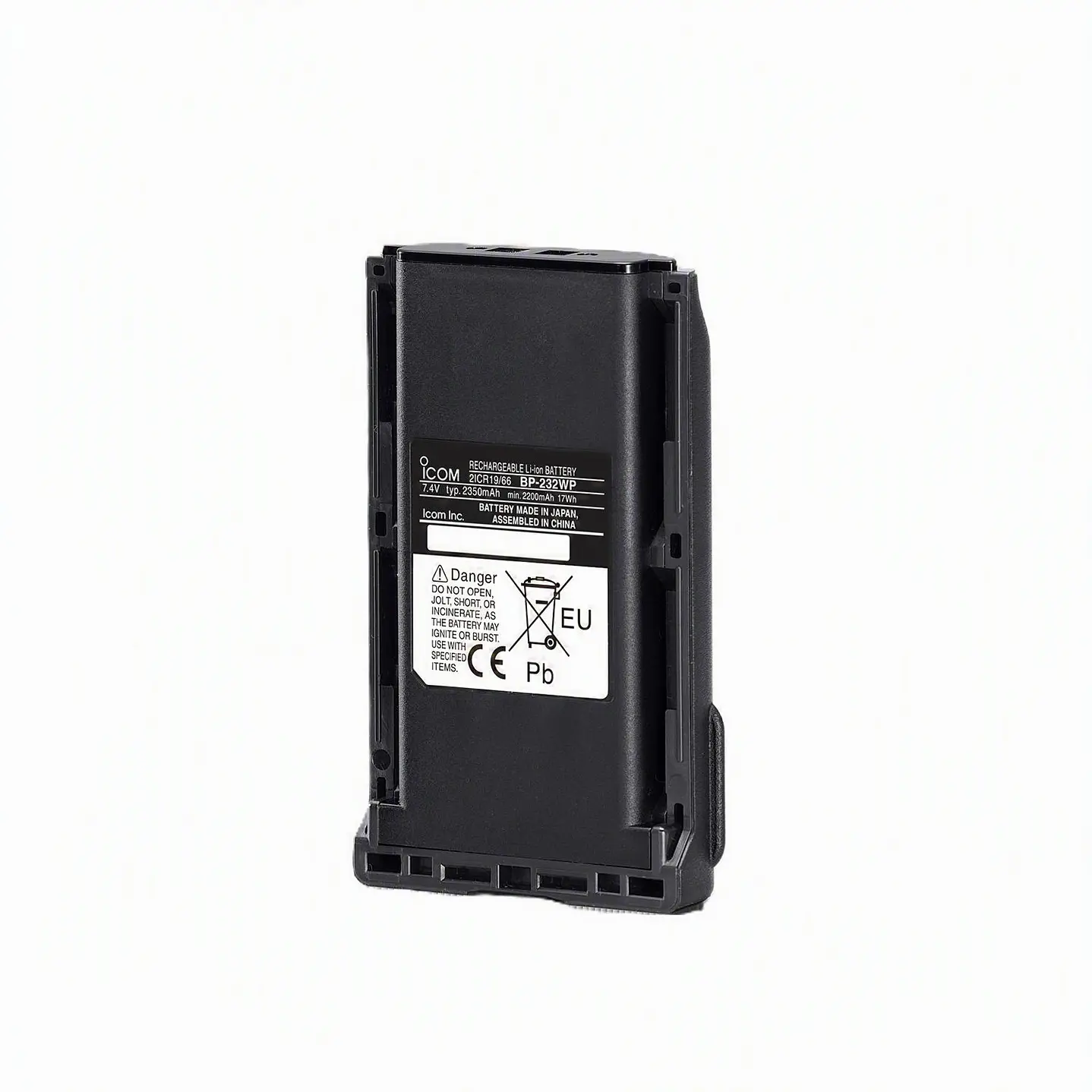 ICOM BP-232 Batería Original de Ion Litio 2350 mAh IP67 para equipos portátiles ICOM Precio con iva incluido
