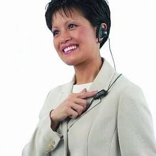 Motorola  HKLN4599 Auricular tipo D con PTT en línea, liso, para EP350/EP350MX/EP450/DEP450/R2 Vertex Standard VX80 MagOne A8 Precio con iva incluido
