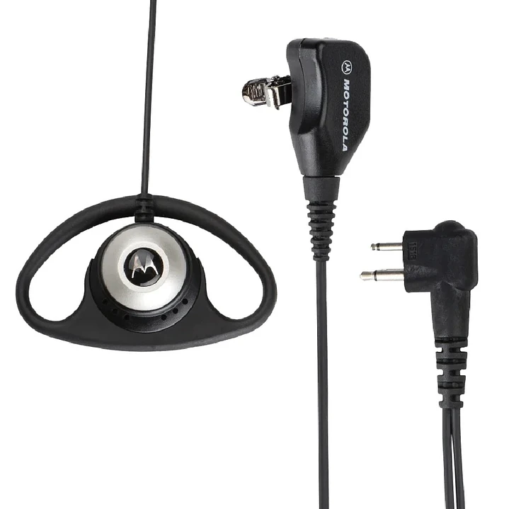 Motorola PMLN5001 Auricular tipo D con PTT solapa compatible con EP350/EP350MX/EP450/DEP450/R2 Vertex Standard VX80 MagOne A8 Precio con iva incluido