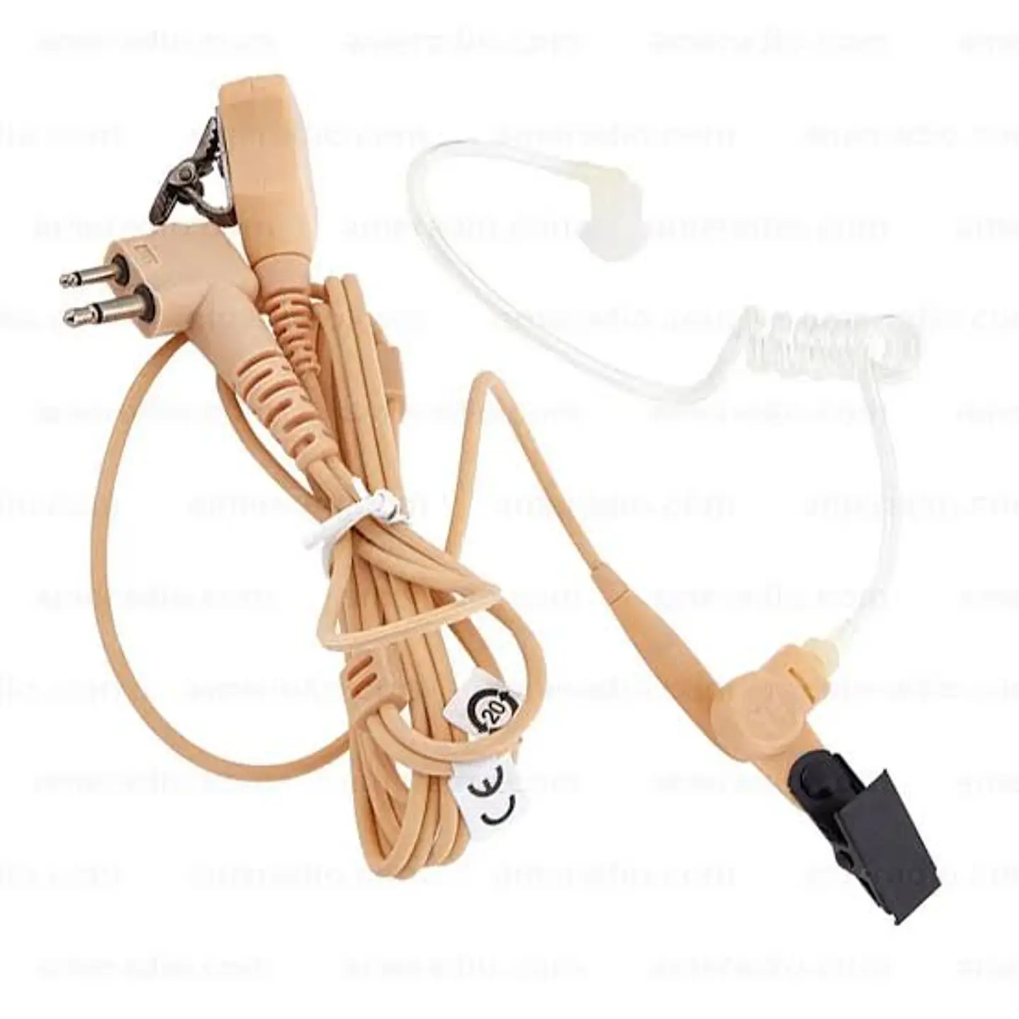 Motorola PMLN6445 Auricular tubo acústico transparente de color piel compatible EP350/EP350MX/EP450/DEP450/R2 Vertex Standard VX80 MagOne A8 Precio con iva incluido 2
