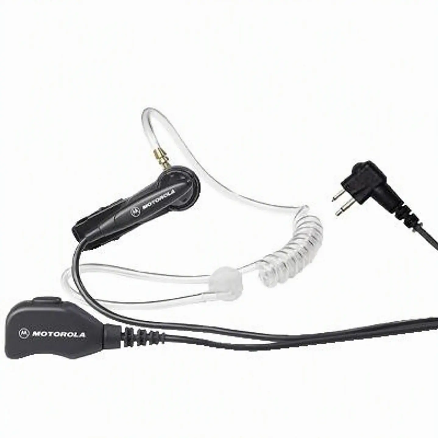 Motorola PMLN6530 Kit de vigilancia de 2 cables con tubo traslúcido compatible EP350/EP350MX/EP450/DEP450/R2 Vertex Standard VX80 Mag One A8 Precio con iva incluido 1