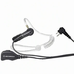 Motorola PMLN6530 Kit de vigilancia de 2 cables con tubo traslúcido compatible EP350/EP350MX/EP450/DEP450/R2 Vertex Standard VX80 Mag One A8 Precio con iva incluido