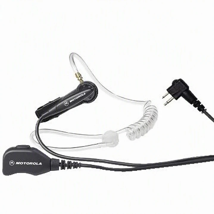 Motorola PMLN6530 Kit de vigilancia de 2 cables con tubo traslúcido compatible EP350/EP350MX/EP450/DEP450/R2 Vertex Standard VX80 Mag One A8 Precio con iva incluido 1