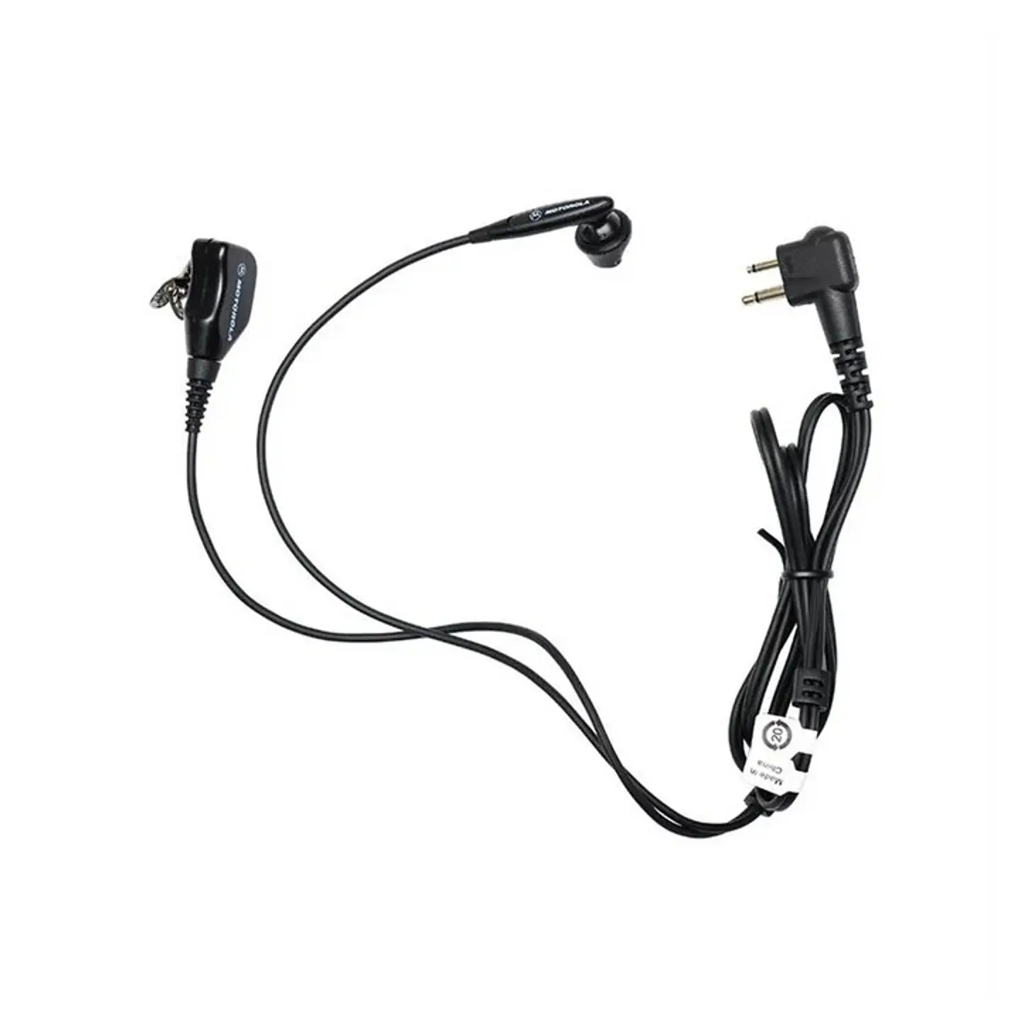 Motorola PMLN6533 Auricular en línea con PTT de solapa compatible EP350/EP350MX/EP450/DEP450/R2 Vertex Standard VX80 MagOne A8 X10d Precio con iva incluido 3