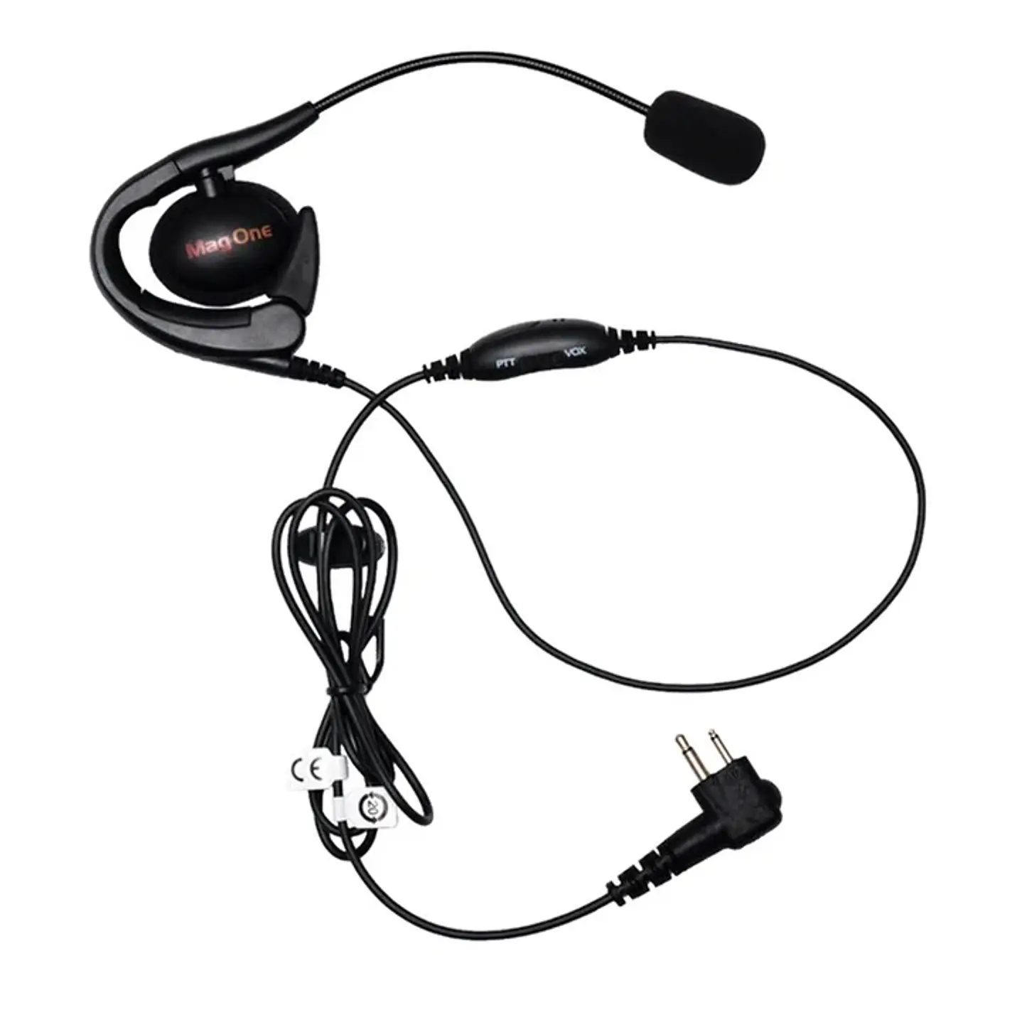 MagOne PMLN6537 Auricular diseño supraaural, micrófono de brazo y interruptor PTT/VOX integrado compatible con EP350/EP350MX/EP450/DEP450/R2 Vertex Standard VX80 MagOne A8 X10d Precio con iva incluido 4