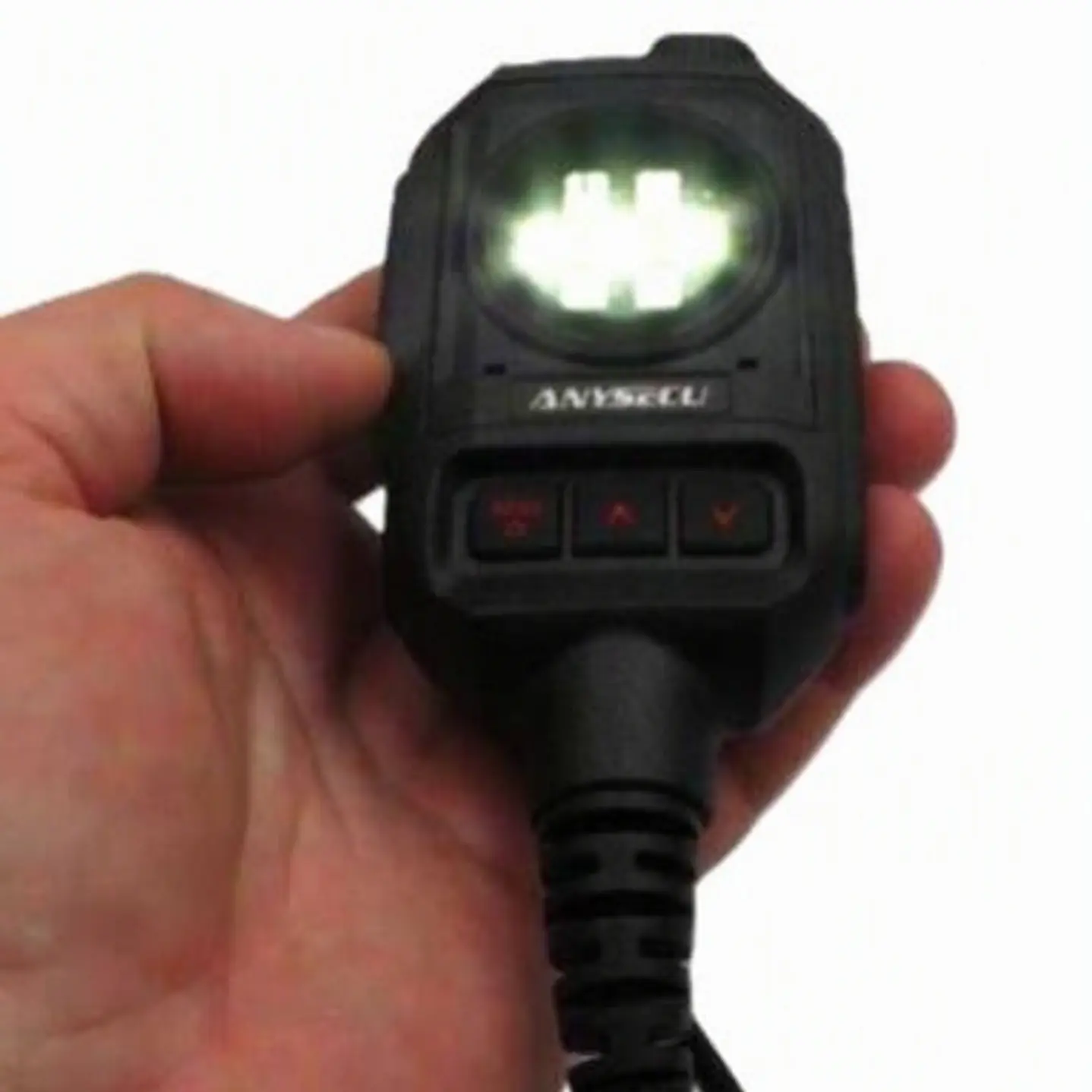 Anysecu MIC-K01 micrófono parlante remoto con luz estroboscópica y alarma de SOS para radios Kenwood Baofeng Inrico Wlan Wings Tesunho Precio con iva incluido 11
