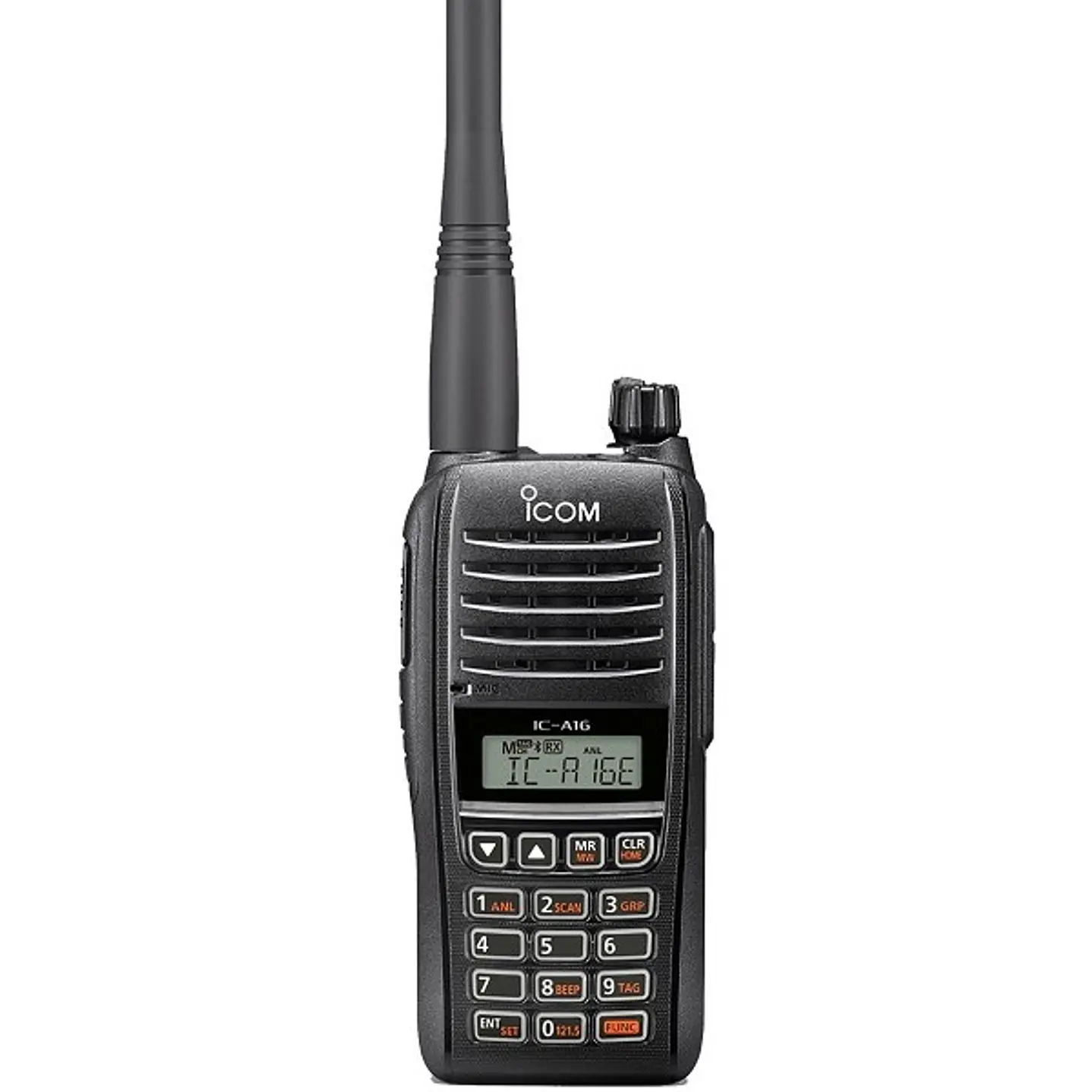 ICOM IC-A16 61 USA (Standard version, Sin Bluetooth) 200CH Memoria 6W Radio Banda Aerea VHF 108-136,99166 MHz de 8,33/25 kHz Audio 1500 mW, IP67, MIL-STD-810-G, NOAA Alert Precio con iva incluido 3