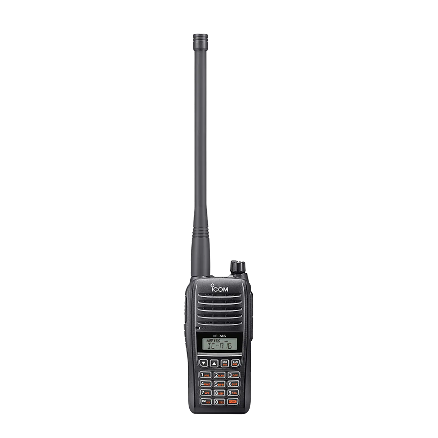 ICOM IC-A16 61 USA (Standard version, Sin Bluetooth) 200CH Memoria 6W Radio Banda Aerea VHF 108-136,99166 MHz de 8,33/25 kHz Audio 1500 mW, IP67, MIL-STD-810-G, NOAA Alert Precio con iva incluido 4