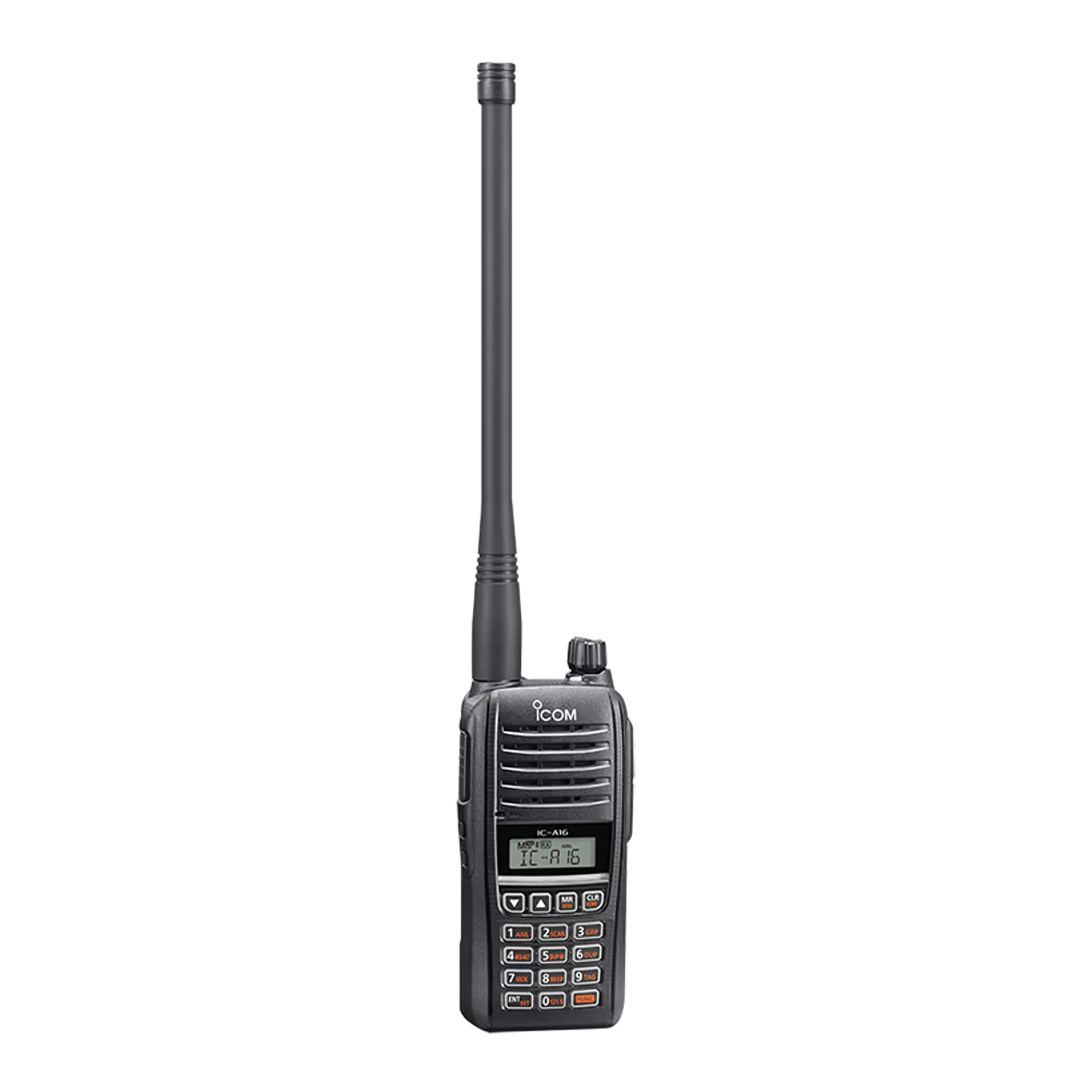 ICOM IC-A16 61 USA (Standard version, Sin Bluetooth) 200CH Memoria 6W Radio Banda Aerea VHF 108-136,99166 MHz de 8,33/25 kHz Audio 1500 mW, IP67, MIL-STD-810-G, NOAA Alert Precio con iva incluido 5