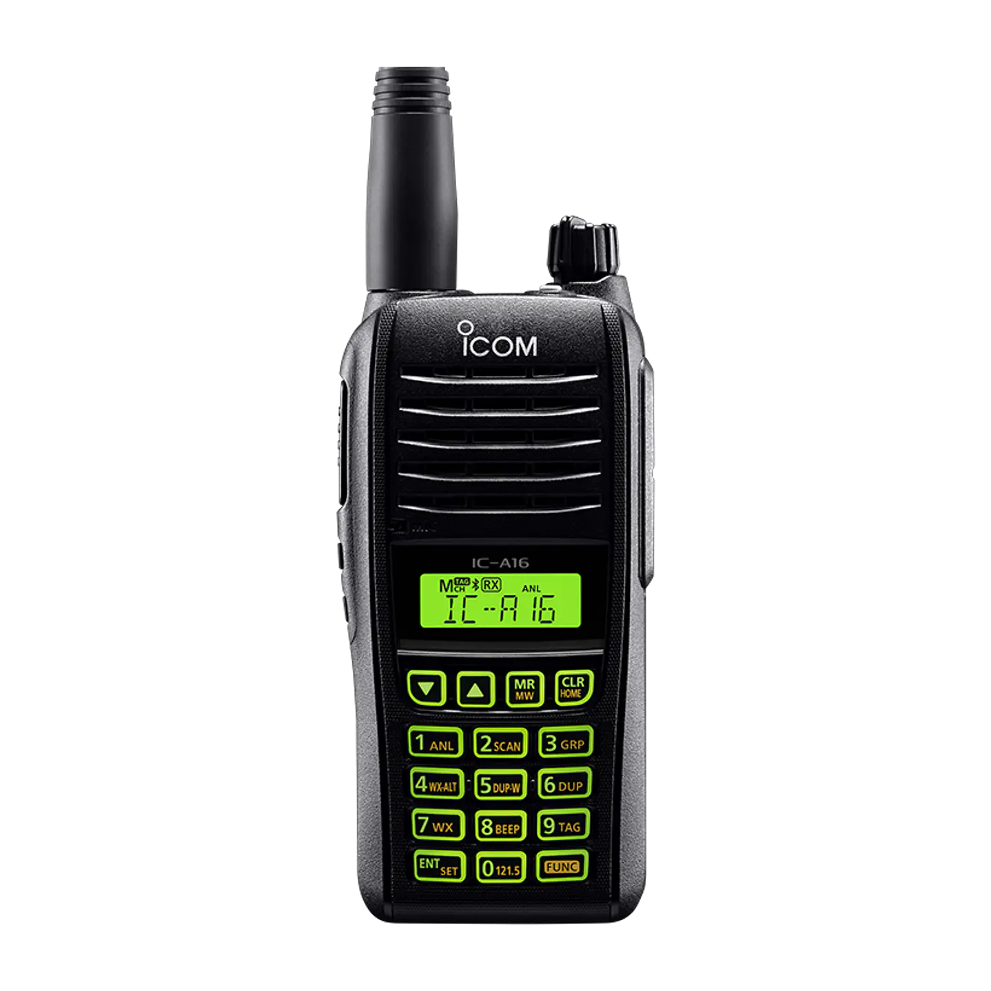 ICOM IC-A16 61 USA (Standard version, Sin Bluetooth) 200CH Memoria 6W Radio Banda Aerea VHF 108-136,99166 MHz de 8,33/25 kHz Audio 1500 mW, IP67, MIL-STD-810-G, NOAA Alert Precio con iva incluido 7
