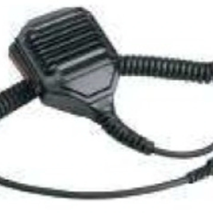Comkit CKM-400W-K1 Micrófono de palma con PTT para trabajo pesado, cables reforzados en kevlar. Clip de cinturón metálico y giratorio. Compatible con radios Kenwood conector de 2 pins Precio con iva i 2