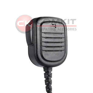 Comkit CKM-200K1 Micrófono de palma tamaño grande resistencia intermedia. Compatible con Kenwood 2 pines Precio con iva incluido
