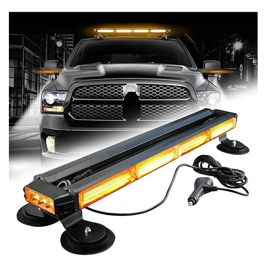 Baliza LED Techo Imantada Seguridad Alta Potencia 55x18 cm