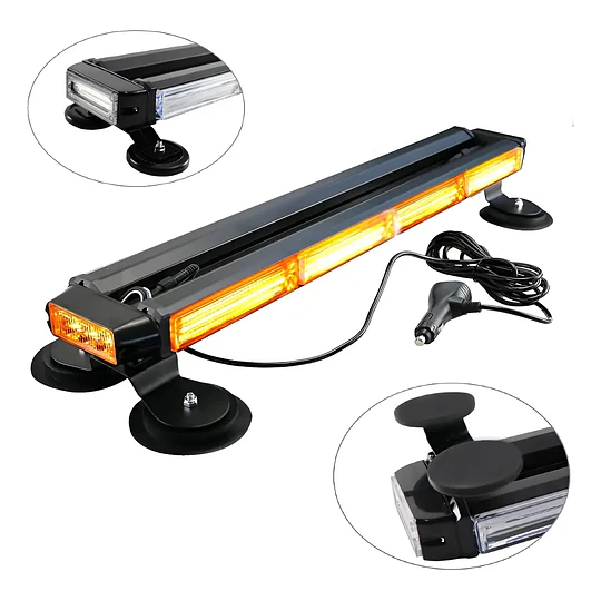 Baliza LED Techo Imantada Seguridad Alta Potencia 55x18 cm