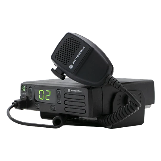 Radio Móvil Motorola Analogo DEM300 VHF 136–174 MHz 16CH 45W LAM01JQC9JC1AN