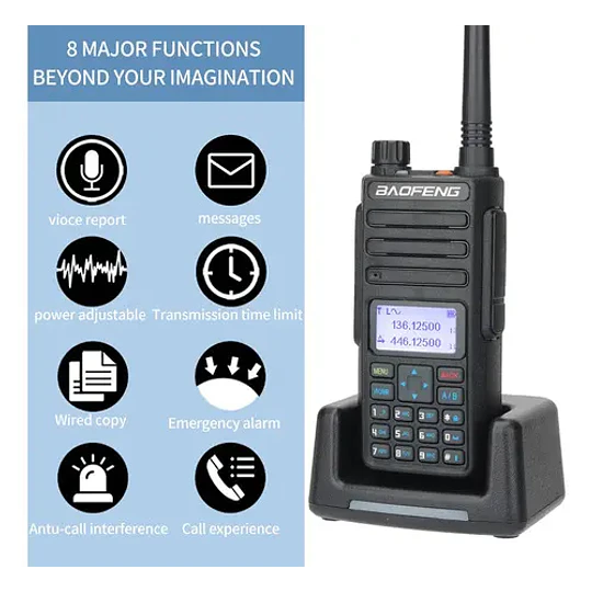 Radio Digital Baofeng DR-1801 Original Dual Band