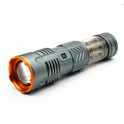 Linterna Táctica LED 10.000 lm Telescópica 2 Focos USB-C