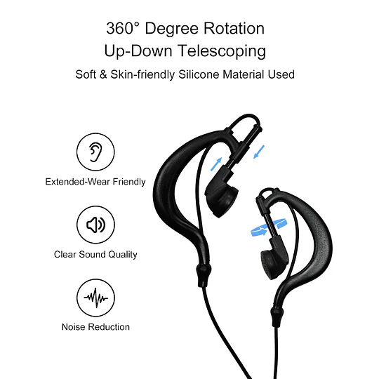 Auriculares POC tipo C M05/M08/M09/M11/M12/M22/M66/M77/G05/G08.