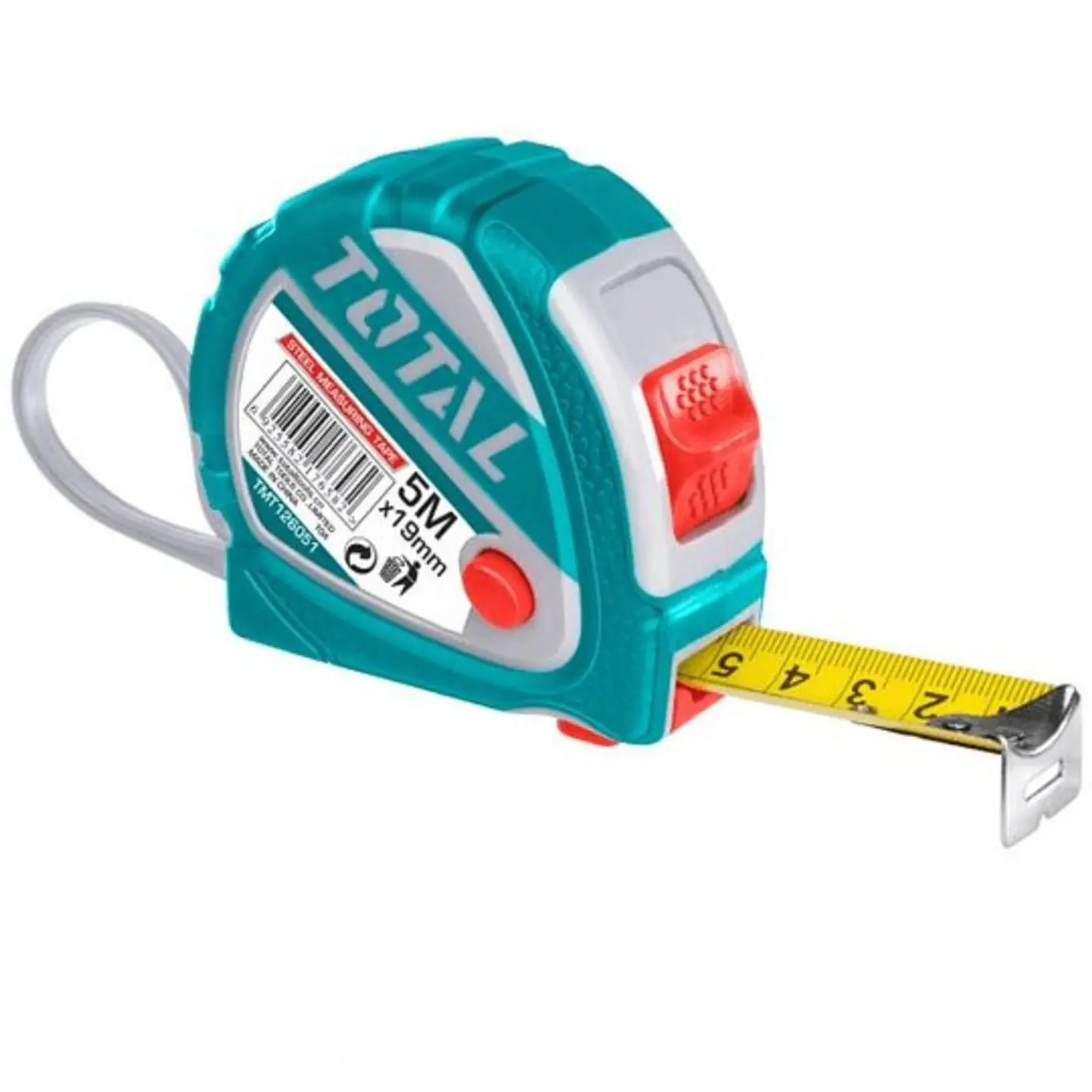 Huincha Medir 5m Bimaterial Total 1