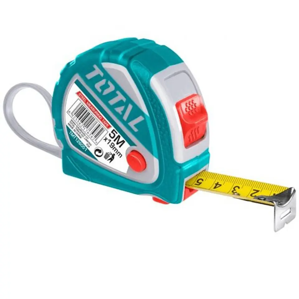 Huincha Medir 5m Bimaterial Total 1