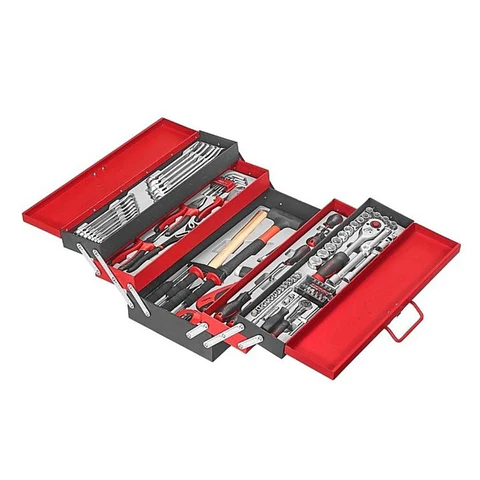 Caja Herramientas Abatible 98 piezas 4 bandejas 50235-101 Force 