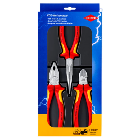 Juego Alicates Aislado 1000V Knipex 002012