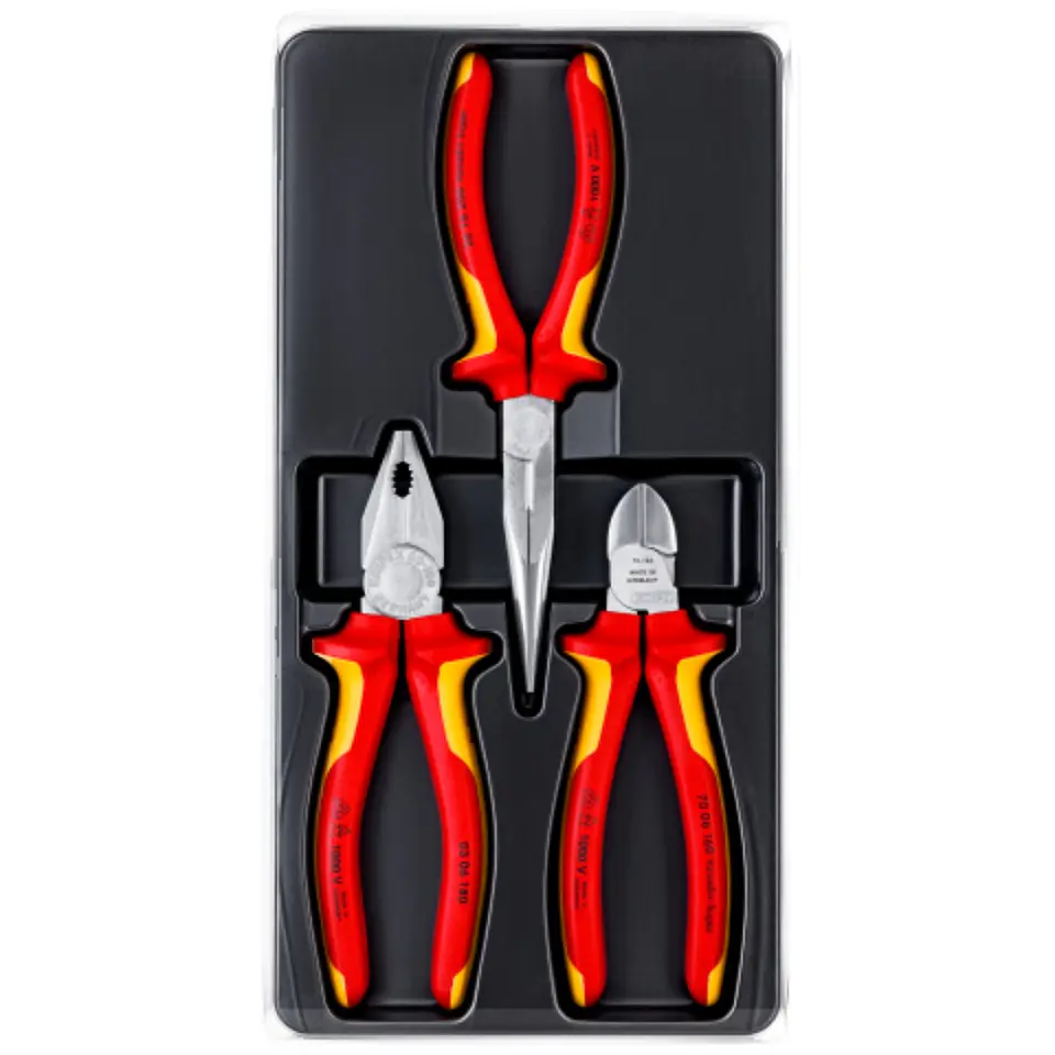 Juego Alicates Aislado 1000V Knipex 002012 2