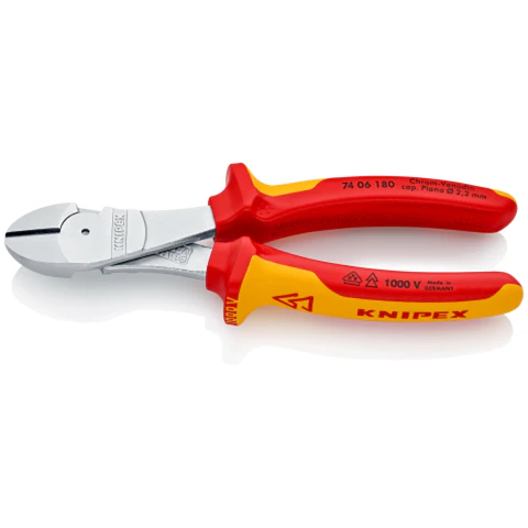 Alicate Corte Diagonal 1000V 7406180 Knipex