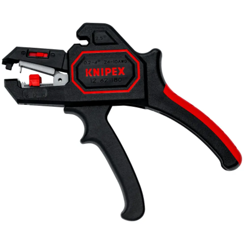 Pelacable Automático 24 a 10 AWG 1262180 Knipex 1