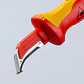 Cuchillo Pelacables Aislado con guía 1000V 9855 Knipex - Miniatura 3